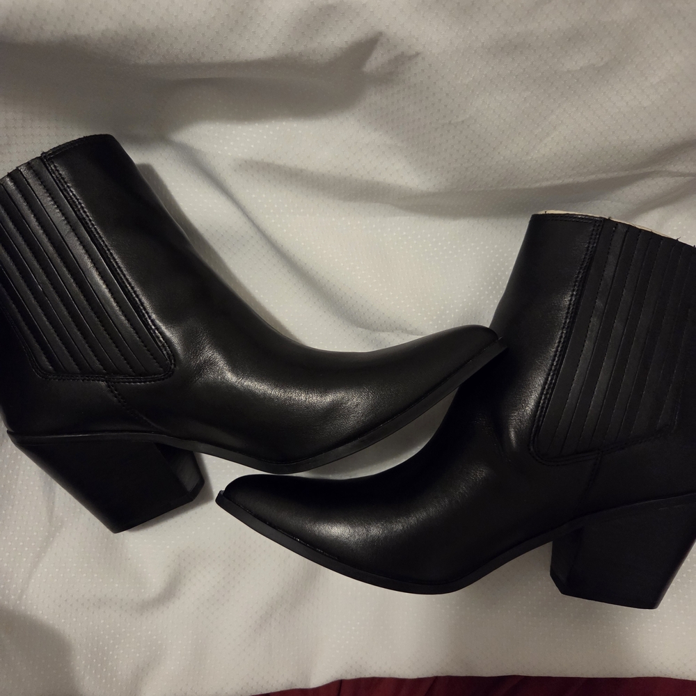 Sleek Black Ankle Booties